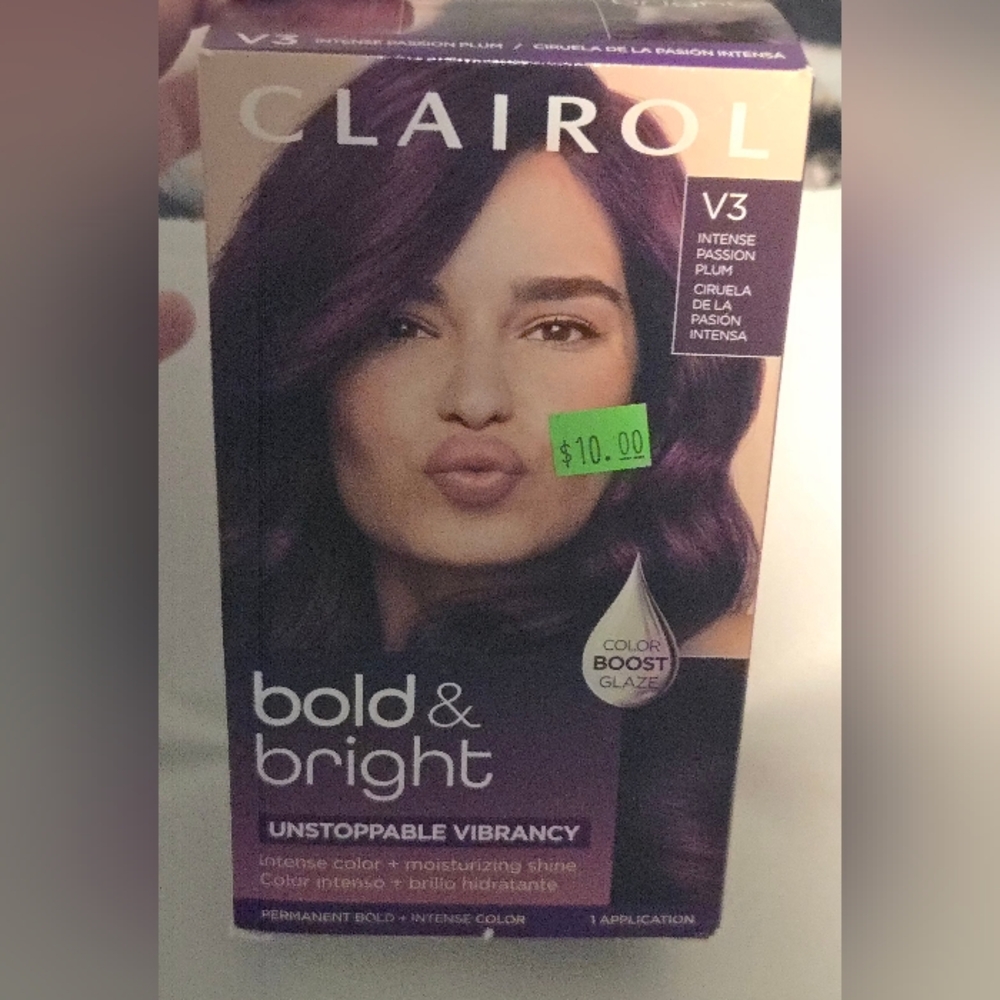 Clairol Bold & Bright Hair Color - Intense Passon Plum